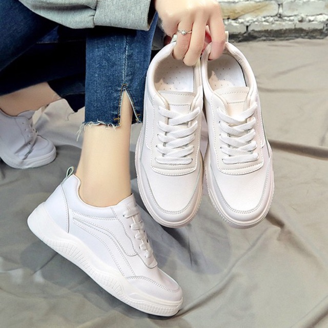 ( Free Ship ) Giày Thể Thao Nữ Giày Sneaker Thời Trang Nữ Phong Cách