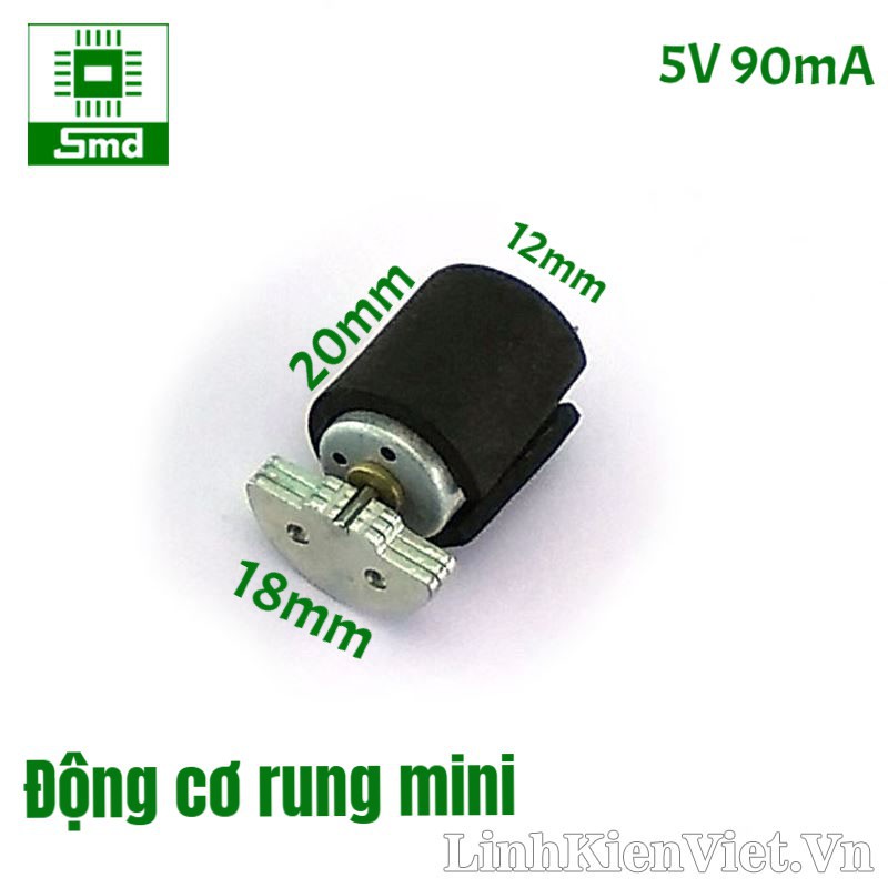 Động cơ rung mini 5V 90mA