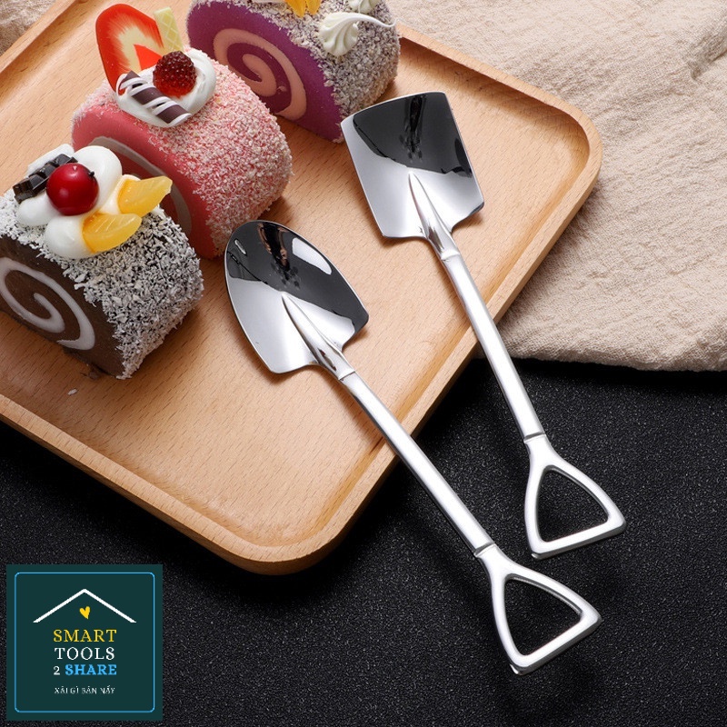 Muỗng Hình Xẻng Siêu Dễ Thương