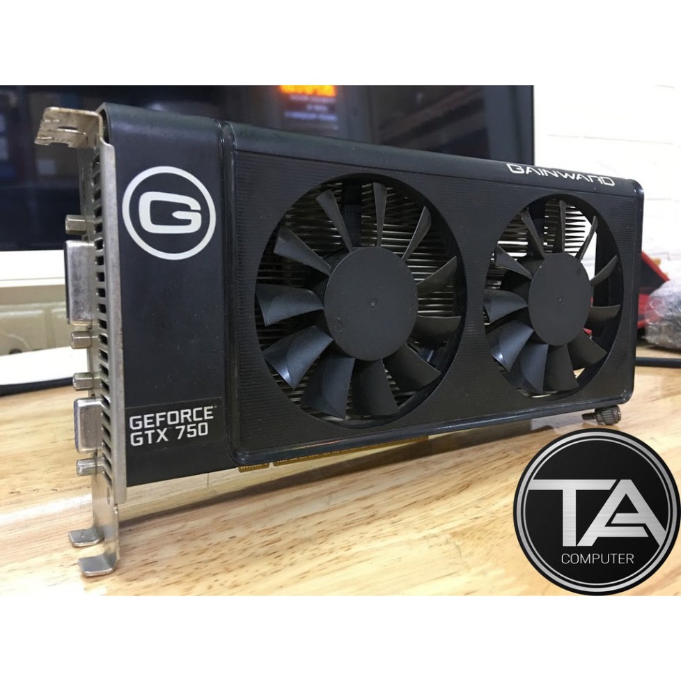 HDGD Card Màn Hình Gainward GTX750 1Gb DDR5 2Fan 25 GU24