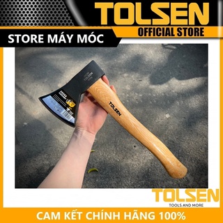 Búa rìu cán gỗ tolsen 25253, 25254, 25255, 25256 - hàng chính hãng