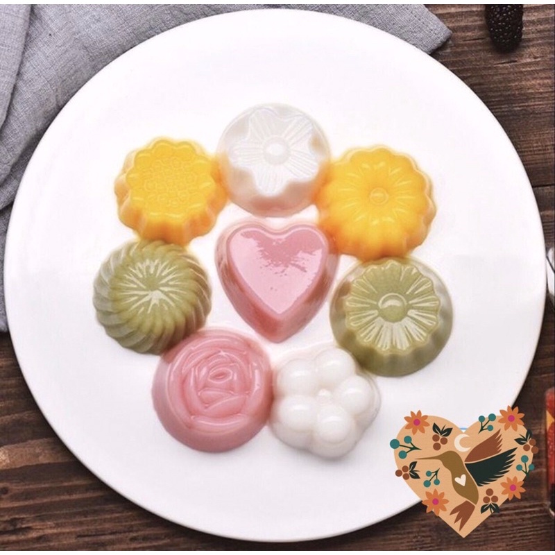Khay làm đá, vỉ đá 8 viên nhựa dẻo Việt Nhât, khuôn làm thạch, đá kháng khuẩn