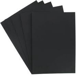 Giấy bìa màu đen A4 DL 160/200gsm - Thếp 100 tờ - HOKAMI STORE