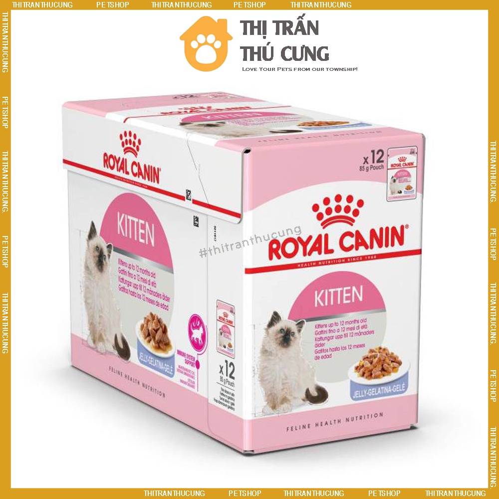 Pate Royal Canin Kitten Gói 85g Cho Mèo Con Dưới 12 Tháng