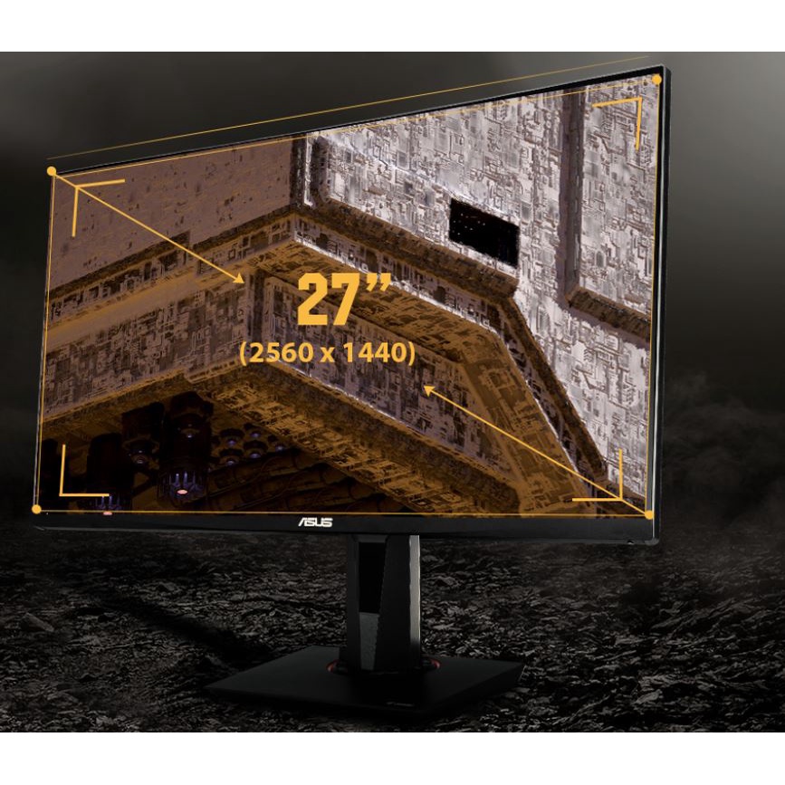 Màn hình 2K 165hz Asus VG27BQ  chính hãng BH tận nhà 3 năm