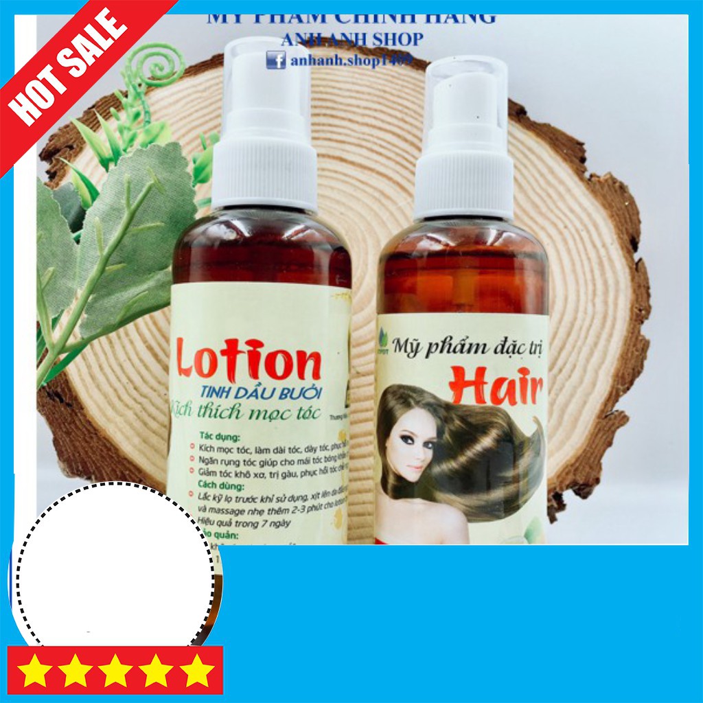 [Loại 1 tốt nhất] [XẢ KHO_FREESHIP]  Tinh dầu bưởi dạng xịt chống rụng tóc và kích thích mọc tóc 100ml