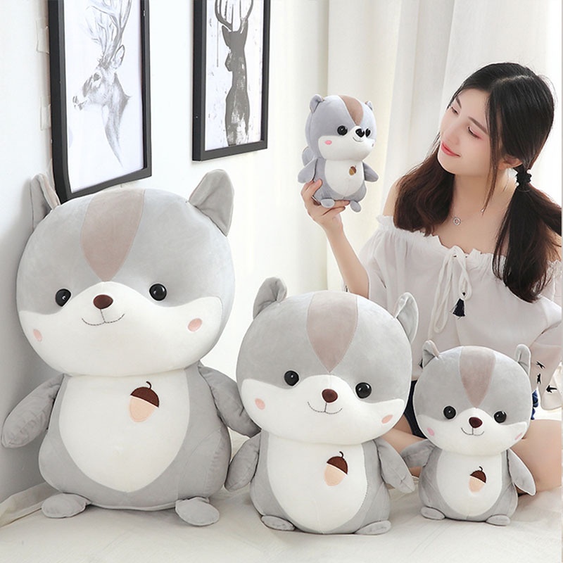 Gấu Bông Cao Cấp - Thú Nhồi Bông Sóc Hạt Rẻ Siêu Dễ Thương Siêu Kute