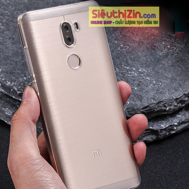 Ốp lưng xiaomi mi 5s plus silicone trong suốt