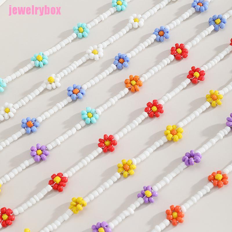 [JX]  Boho Handmade Beaded Beach Anklet Women Beach Adjustable Anklet Bracelet Gifts | BigBuy360 - bigbuy360.vn