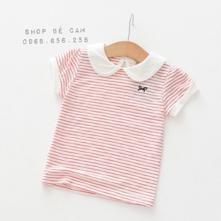 Áo cổ sen cho bé