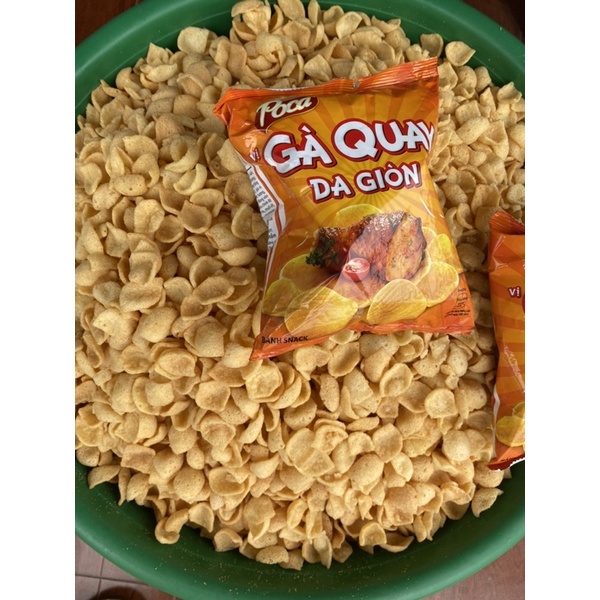 1kg snack poca gà quay da giòn