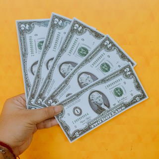 set 100 Bao Lì Xì Tiền 2$ Đô  | 300 d/c