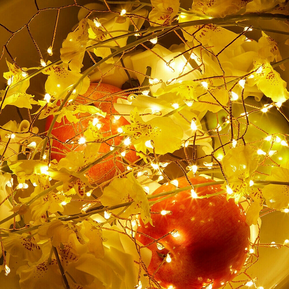 Dây đèn 100/200 LED trang trí nhà ở/tiệc Giáng Sinh/lễ hội có điều khiển từ xa tiện dụng