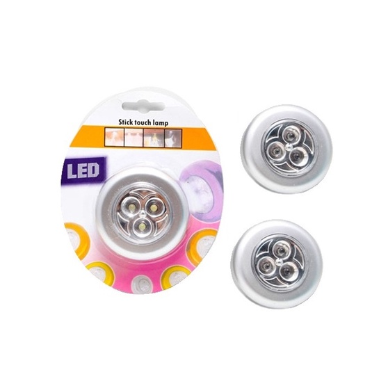 Đèn Led Dán Tường 3 Bóng Siêu Sáng Bật Tắt Dễ Dàng