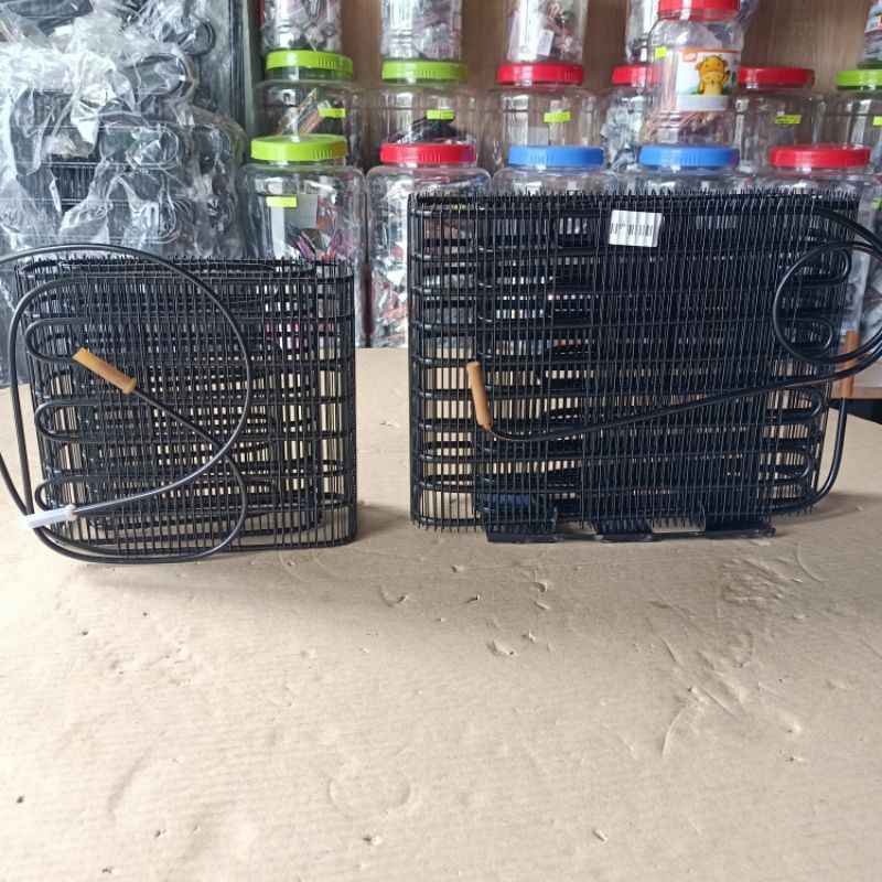 Dàn tản nhiệt tủ mát, dàn nóng cuộn dùng cho lốc tủ lạnh 1/5, 1/6hp