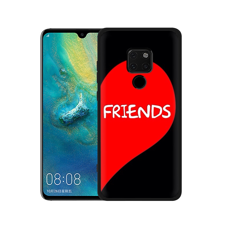 B105 Forever lovers couple Huawei Y6 Y7 Y9 Prime 2018 2019 Mate 10 20 30 Lite Pro Soft Phone Case