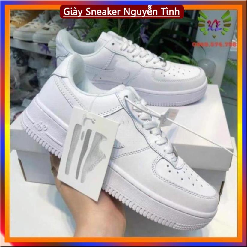 Giày thể thao Air Force 1 nam nữ, Giày AF1 Trắng classic Quốc dân giá cực rẻ chất lượng cao 2022