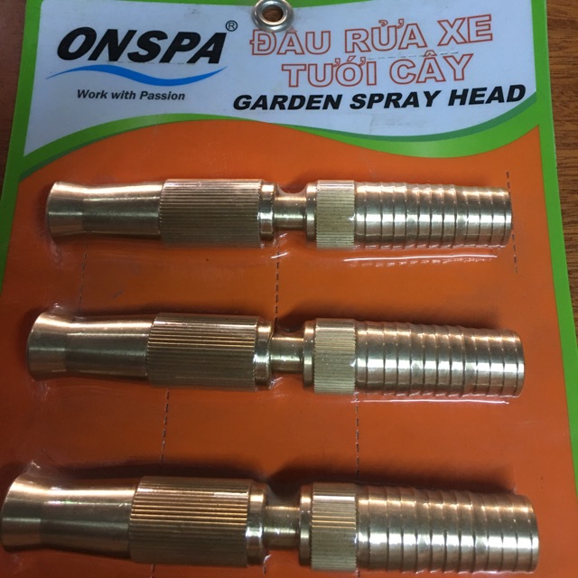 Đầu rửa xe tưới cây bằng đồng 1023 + tặng cổ rê