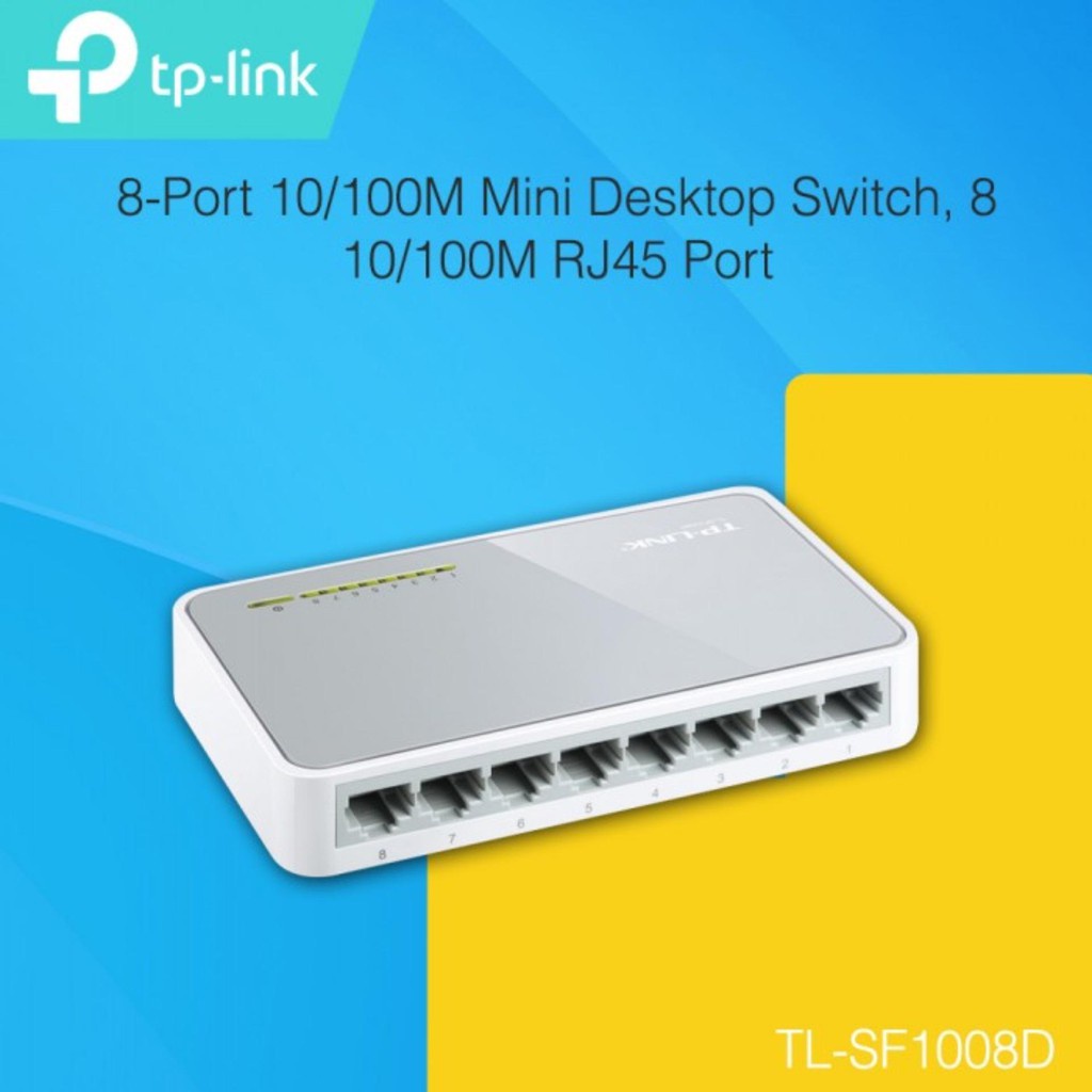 Bộ chia mạng TP Link TL SF1008D 8 cổng 10/100 mbs, bộ chia mạng chính hãng bảo hành 24 tháng