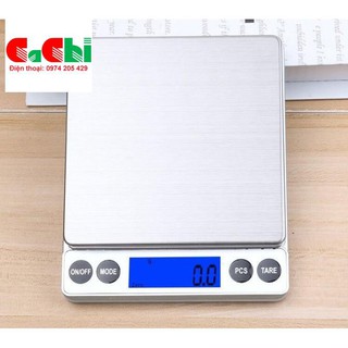 Cân điện tử 3kg-0.1g, 500g-0.01g model- i2000