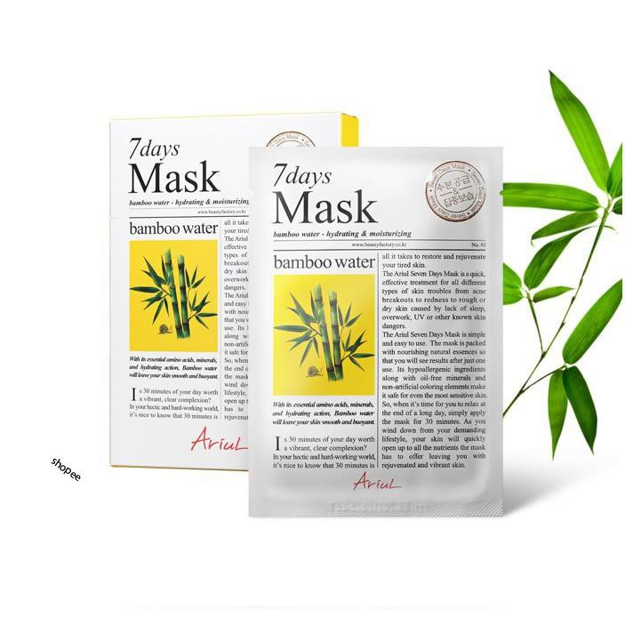 Mặt nạ cấp ẩm, dưỡng trắng Ariul 7 Days Mask 20g