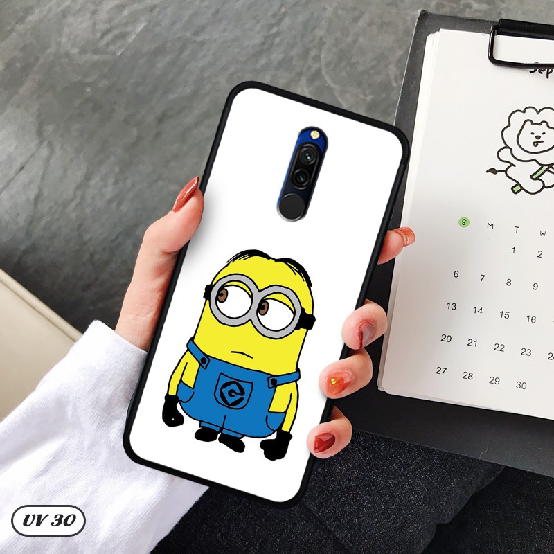 Ốp lưng  Xiaomi Redmi 8-lưng nhám , ngộ nghĩnh