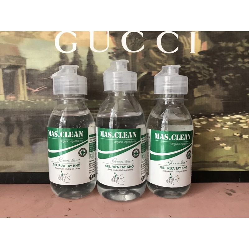 Gel rửa tay khô MAS.CLEAN ORGANIC 100ml