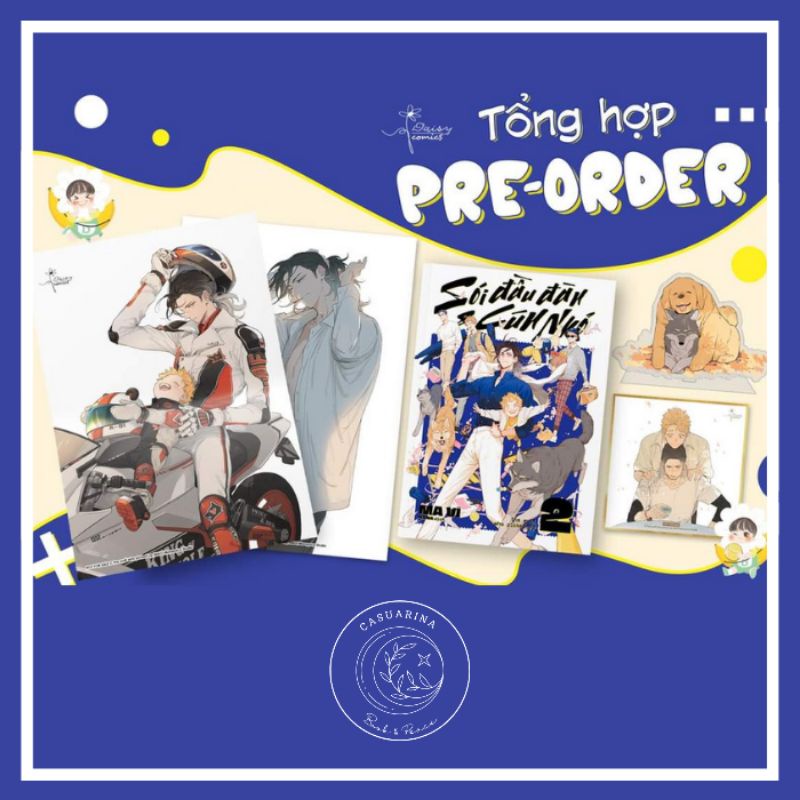 [PRE-ORDER] Sói đầu đàn và cún nhỏ 2