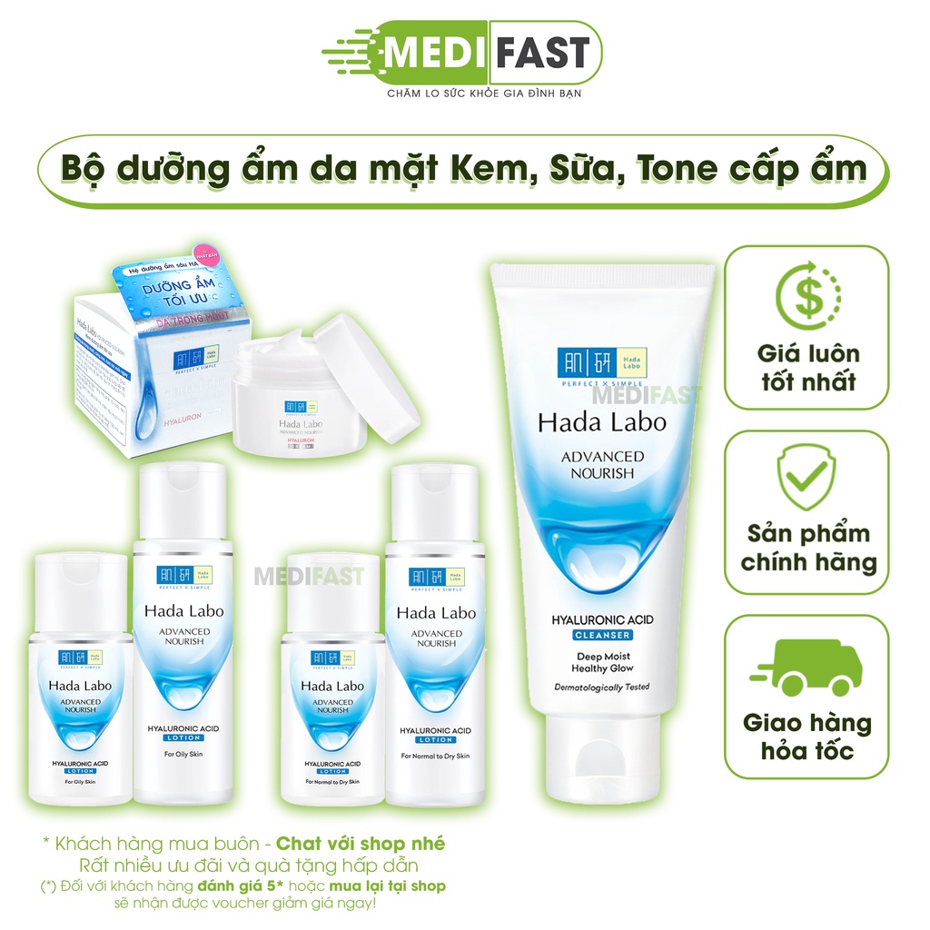 Kem dưỡng ẩm tối ưu Hada Labo hũ 50g - Dưỡng da ẩm mượt, sáng mịn, tươi trẻ mỗi ngày