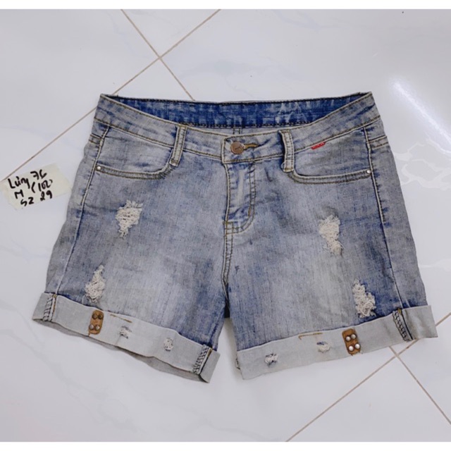 Quần short jean size 29.TA37
