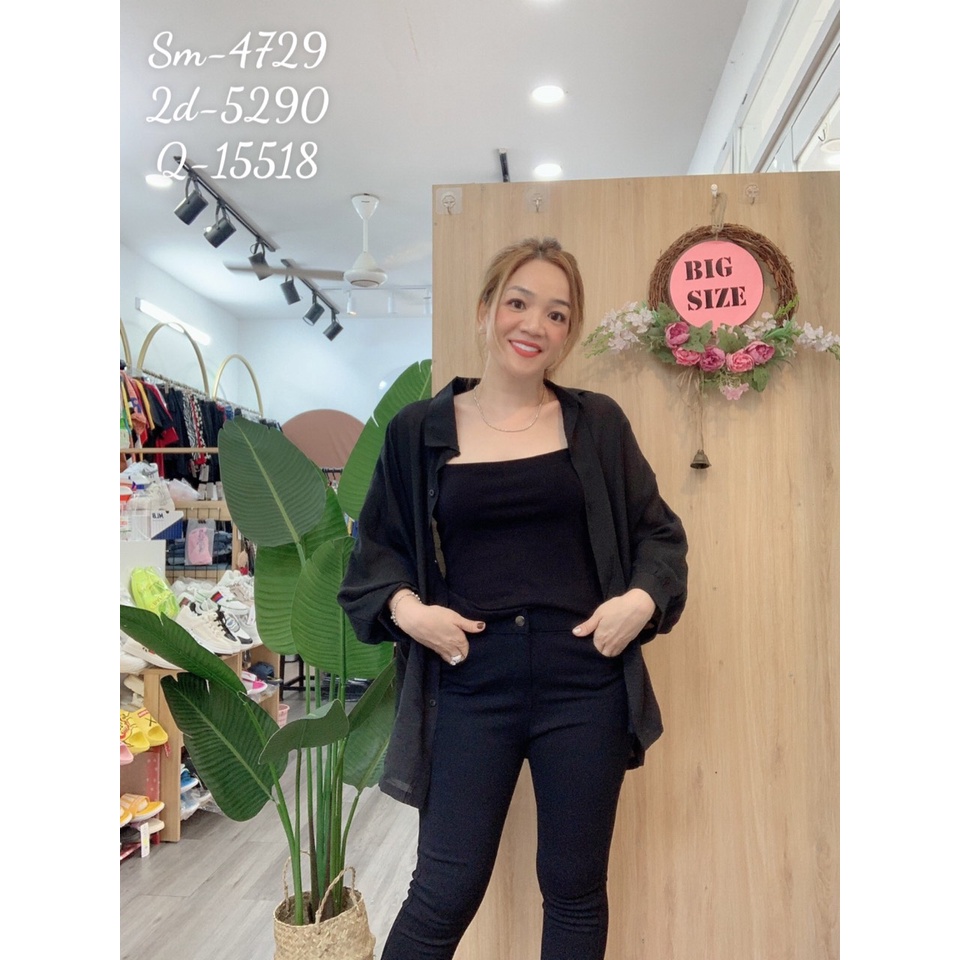 Sơ mi BIG SIZE tặng 2d - 4729