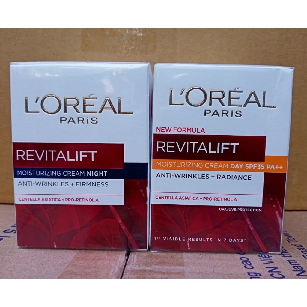 Kem Dưỡng Loreal Giảm Nếp Nhăn Chống Lão Hoá Ngày và Đêm 20ml