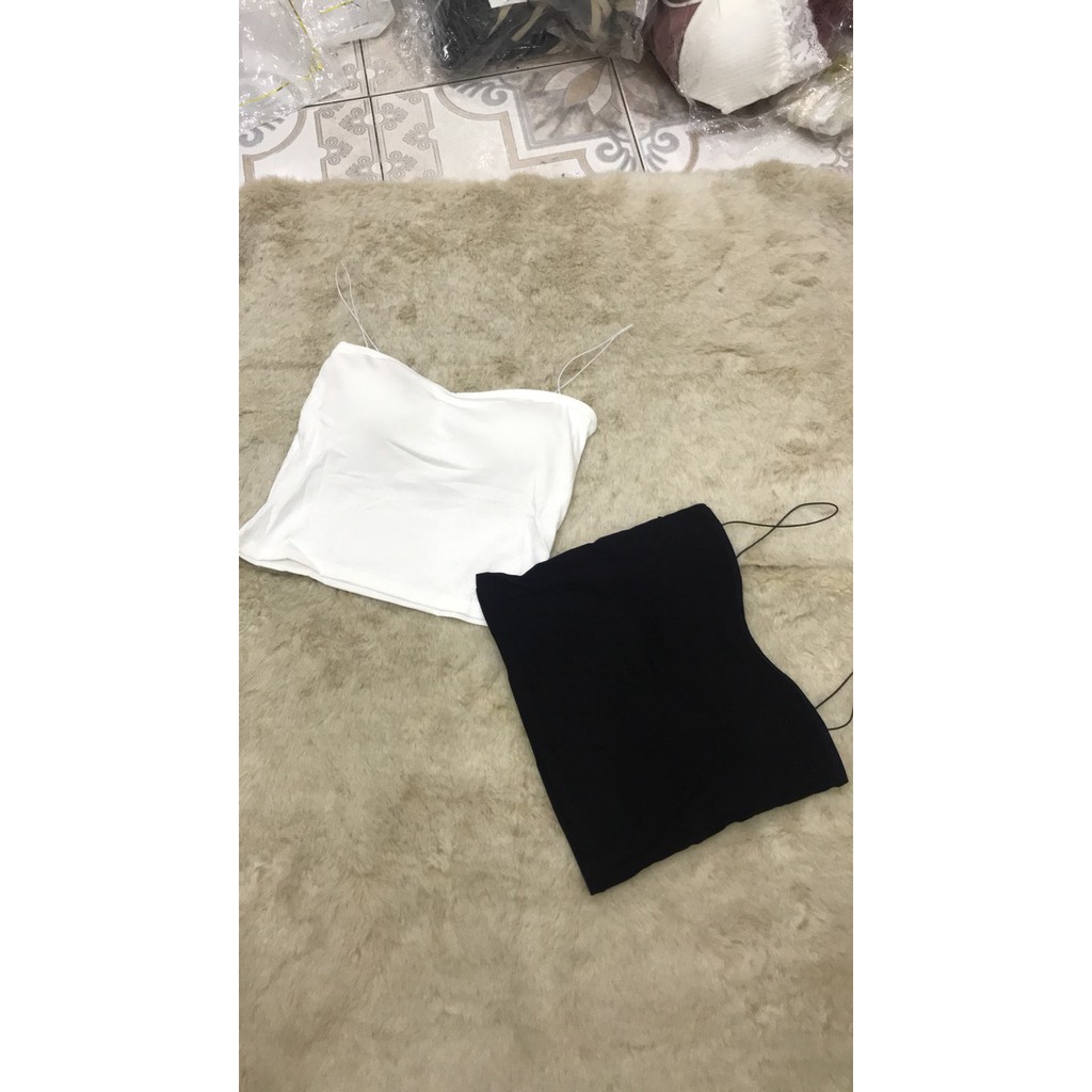 [Mã FAMAYWA giảm 10K đơn 50K] ÁO BRA QUÂY 2 DÂY Áo Croptop CHẤT MÁT 609 | BigBuy360 - bigbuy360.vn