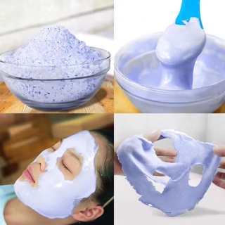 [ 100g] Mask Dẻo bột đắp mặt nạ collagen Lavender hỗ trợ làm sáng da