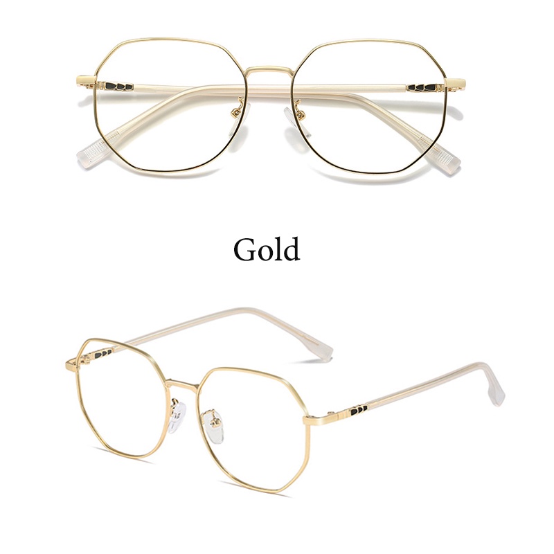 Mắt kính CHARMRAY chống bức xạ phong cách vintage thời trang cao cấp tùy chọn màu sắc