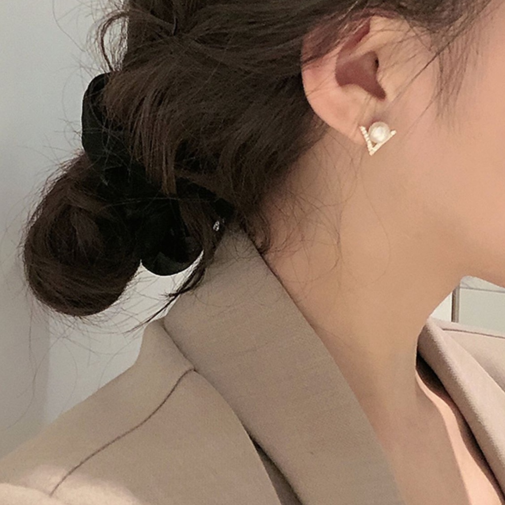 Bông Tai Thiết Kế Đơn Giản Phong Cách Hàn Quốc Cho Nữ