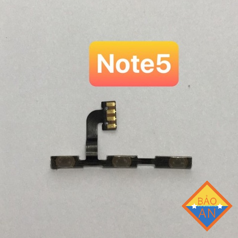 Cáp nguồn +volum redmi note 5 /note 5 pro