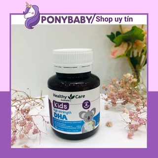 Viên uống DHA Healthy Care Kids cho bé, lọ 60 viên của Úc