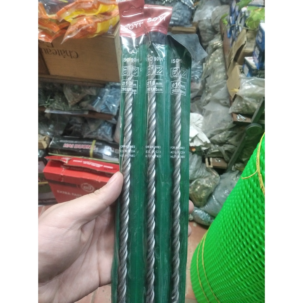MŨI KHOAN BÊ TÔNG XUYÊN TƯỜNG DÀI 350MM