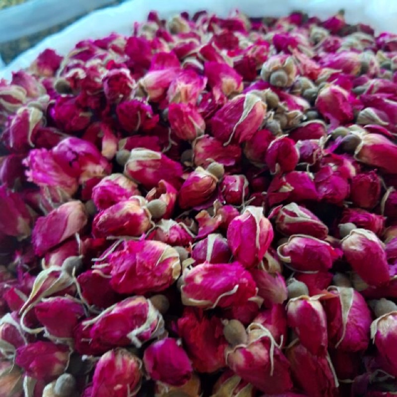 100g Trà nụ hoa hồng sấy khô đà lạt loại thượng hạng Thảo dược sạchVN