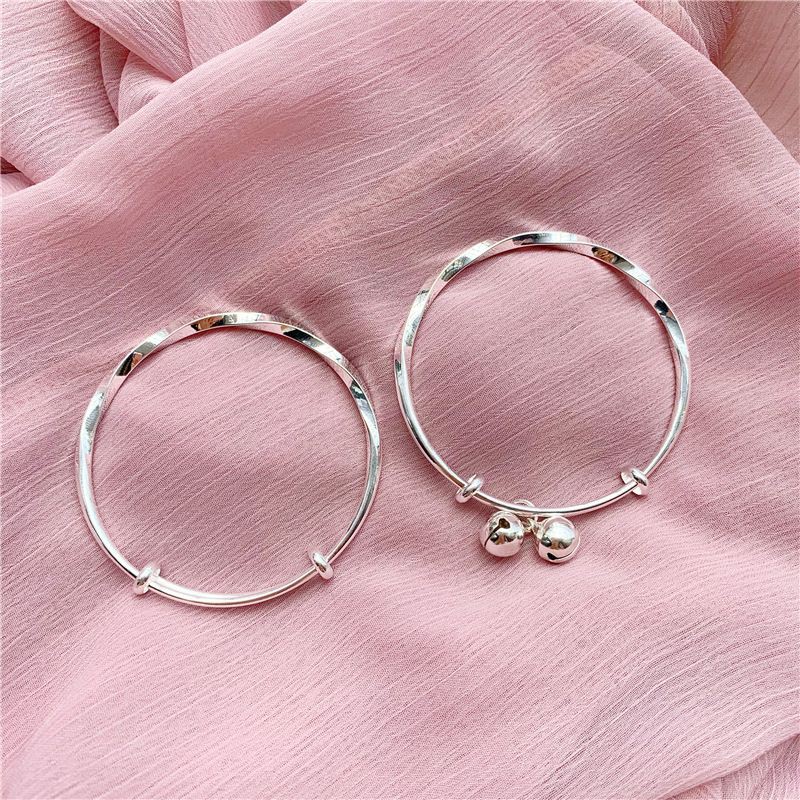 Vòng tay bạc S925 nam nữ- Lắc tay đôi bạc ý dành cho cả nam và nữ siêu sang Vườn Trang Sức VT01
