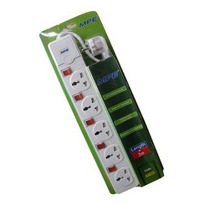 Ổ cắm nối dài MPE - 3 Mét - 2500W - AM5S