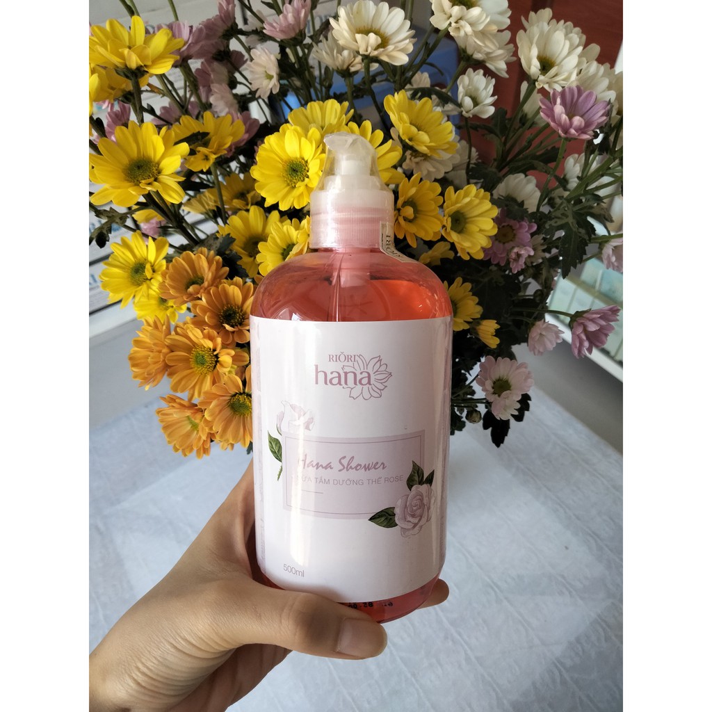 Sữa tắm dưỡng thể Riori Hana Shower Gel Rose