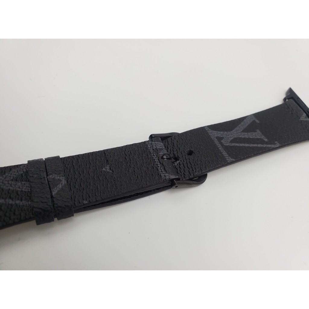 Mẫu Dây Đeo LV Apple Watch Strap 38/40mm 42/44mm Thiết Kế Thời Trang Bằng Da Mềm Bền Cho iWatch Series SE 1/2/3/4/5/6