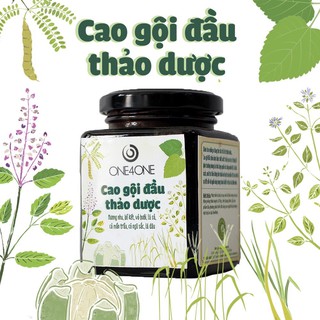 Cao Gội Đầu Bồ Kết Thảo Dược Thiên Nhiên One4One - Giúp Tóc Khỏe, Ngăn Rụng 220gr / Herbal Shampoo - Dầu Gội Bồ Kết