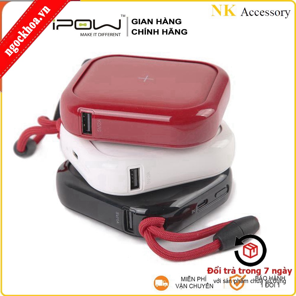 Pin dự phòng không dây PD 18W Mipow Power Cube X10000mAh Version 2 -  Hàng Chính Hãng0