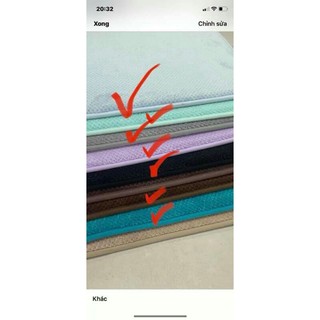 thảm chân Mainstays hàng xuất dư Mỹ chuẩn Auth