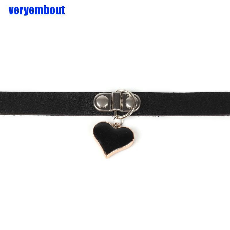 Vòng Cổ Choker Da PU Đính Gai Nhọn Phong Cách Gothic Punk