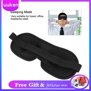 [Uukendh]Miếng bịt mắt ngủ 3D tiện dụng để nghỉ ngơi khi đi du lịch/ Uuken