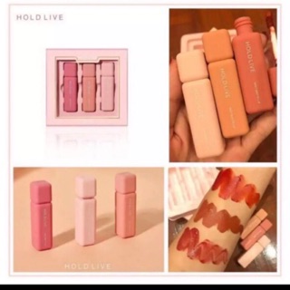 Set son kem Hold Live Mist Matte Lip 3 cây